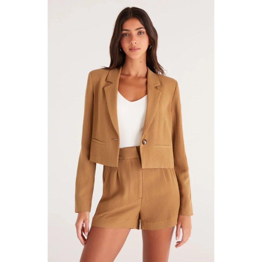 NWOT Z Supply Dana Airy Cropped Blazer